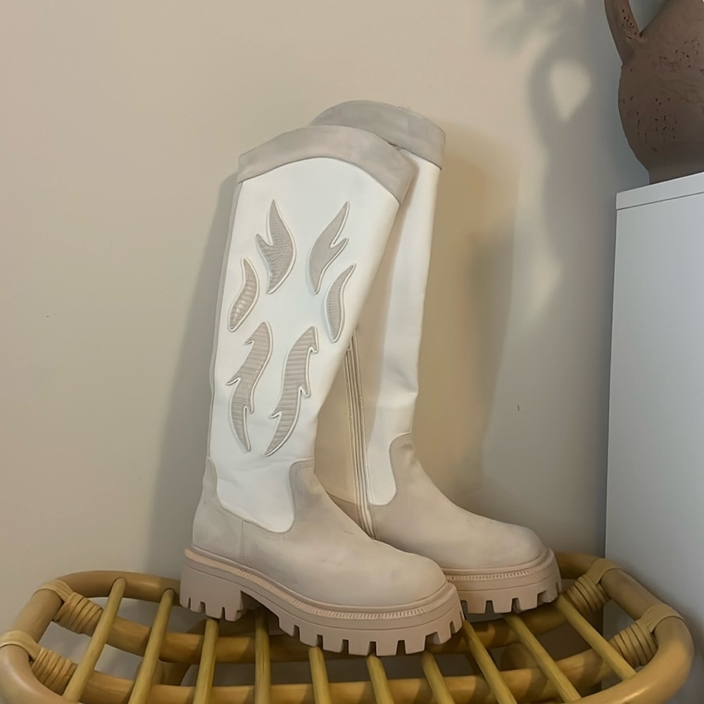 ASOS Design Square Toe Western Boots